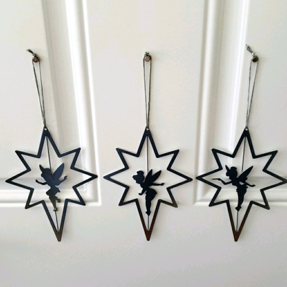 Spinning Tinkerbell ornaments